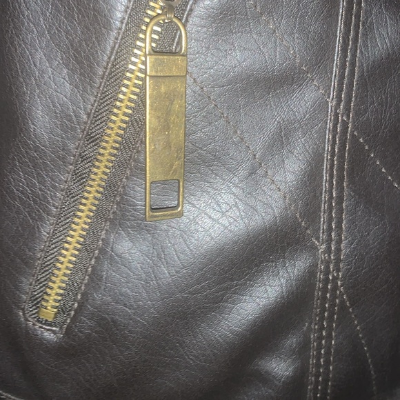 Frida faux. Leather jacket - Picture 5 of 8